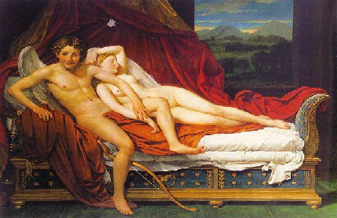 Cupido e Psiche, di J.L. David